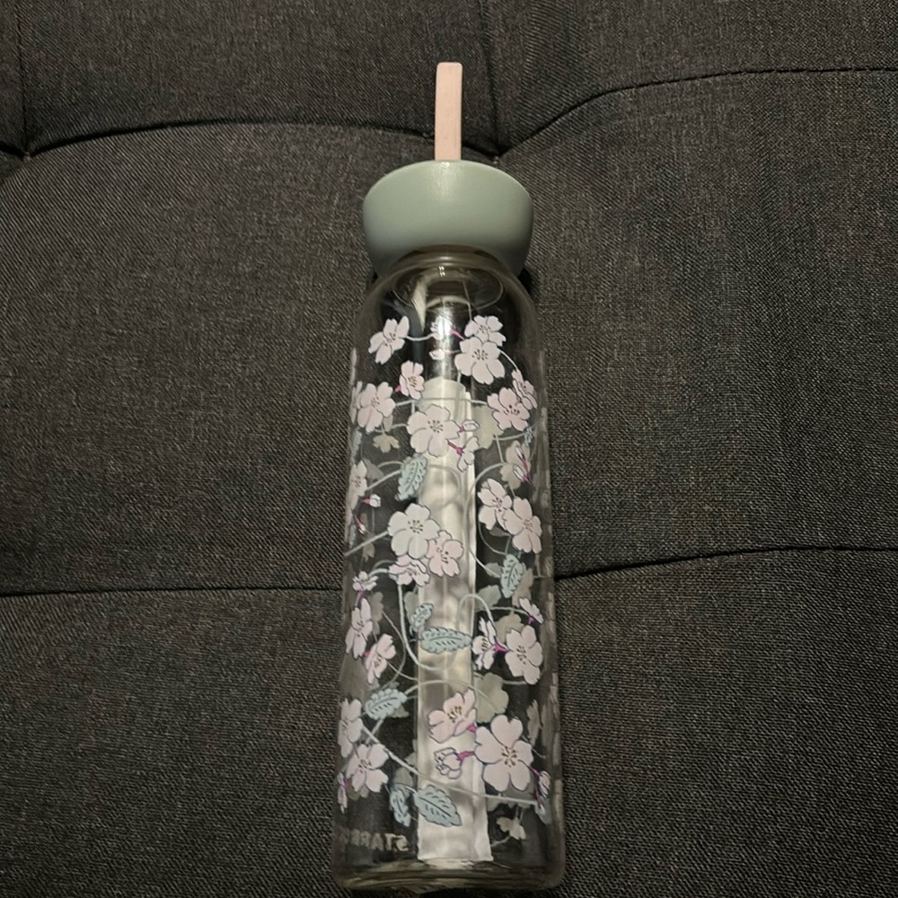 Starbucks Japan Sakura clear bottle
